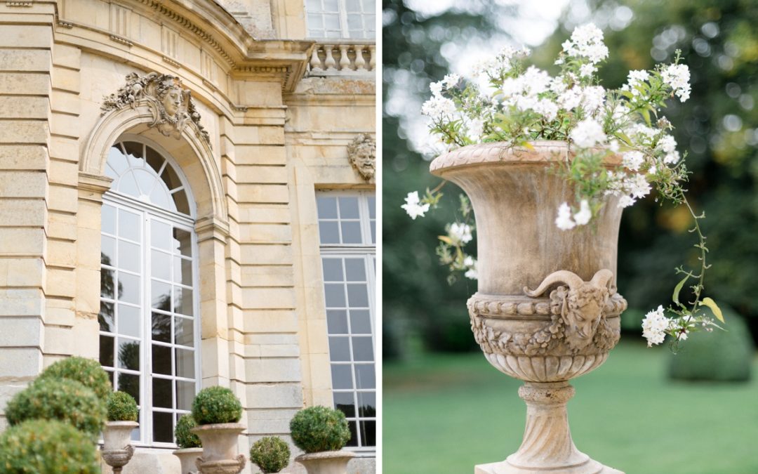 Un mariage romantique au Château de Champlatreux
