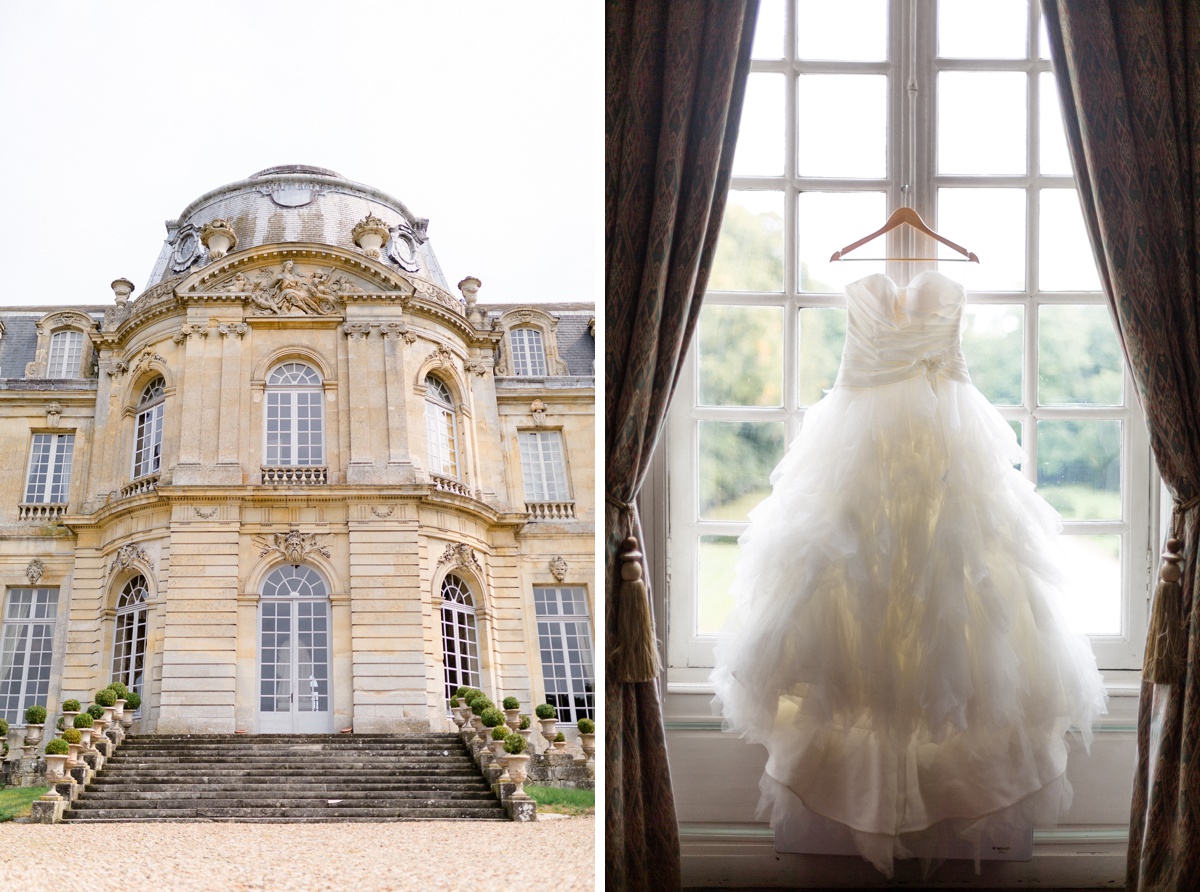 Robe mariage "Aurélie Cherell" château de champlâtreux